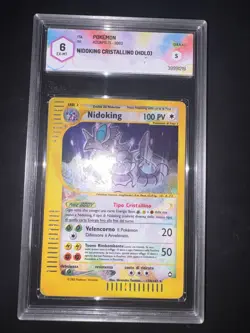 Carta Pokemon Nidoking 150/147 Set Aquapolis Holo Ita GRAAD 6 - Image 1