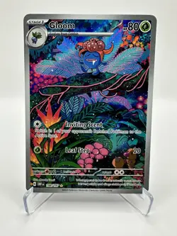 Gloom 198/197 SV03: Obsidian Flames Holo Pokemon Near Mint - Image 1