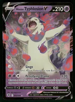 Hisuian Typhlosion V 053/189 SWSH10: Astral Radiance Pokemon - Image 1