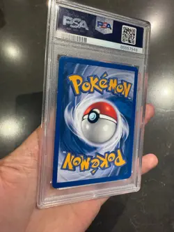2000 Pokemon Neo Genesis Lugia 1st Edition Holo #9 PSA 8 - Image 5