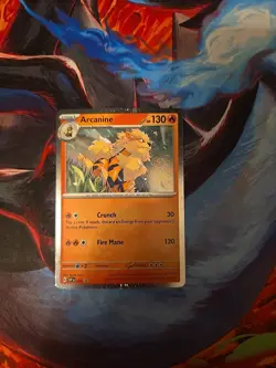 Pokemon TCG Arcanine SVP Black Star Promos SVP011 Holo Promo Cosmos Holo Rare... - Image 1