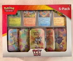 Costco Pokemon Scarlet & Violet 151 Mini Tin 5-pack (Magneton) - Miscellaneous C - Image 1