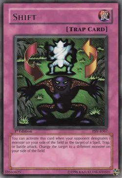 Yugioh Shift PSV-E067 Rare 1st Edition NM - Image 1
