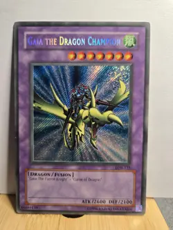 Gaia the Dragon Champion LOB-125 The Legend of Blue Eyes White Dragon Unlimited - Image 1