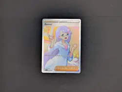 Pokemon TCG Fennel Trainer Card Full Art 162/086 Black Bolt Mint - Image 1