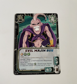 Evil Majin Buu 1st Edition Warrior card WA-187 2008 Bandai Dragon Ball Z ccg tcg - Image 1