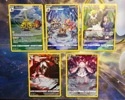 Pokemon Lot Of 5 Cards - Image 1