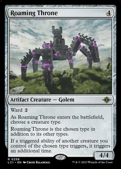 Roaming Throne The Lost Caverns of Ixalan Regular MTG NM - Image 1