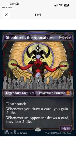 Sheoldred, the Apocalypse - Showcase Very Near Mint, English - Image 1