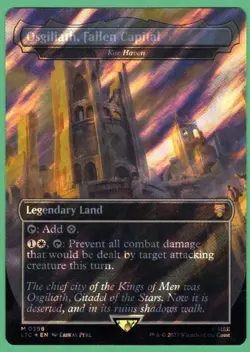 MTG Osgiliath, Fallen Capital Surge Foil (Lord of the Rings) 0398 - Image 1