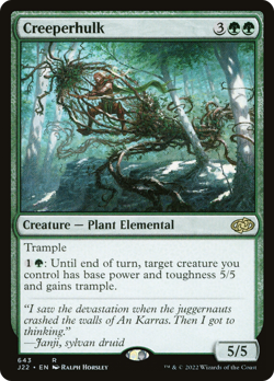 Creeperhulk 643 | Near Mint | J22 Jumpstart 2022 Magic MTG - Image 1