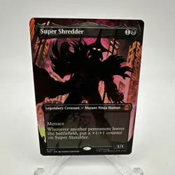 Super Shredder Magic The Gathering Teenage Mutant Ninja Turtles Unplayed/NM - Image 1