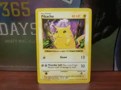 Shadowless Pikachu - Yellow Cheeks 58/102 Base Set 1999 Vintage Pokemon - Image 1