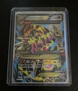 3 Pokemon Groudon Playing Cards - Primal 151/160 - EX 15/34 - EX 150/150 -Played - Image 2