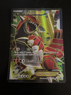 3 Pokemon Groudon Playing Cards - Primal 151/160 - EX 15/34 - EX 150/150 -Played - Image 5