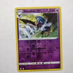 Swoobat 69/203 Evolving Skies Pokemon Reverse Holo - Same Day Shipping! - Image 1