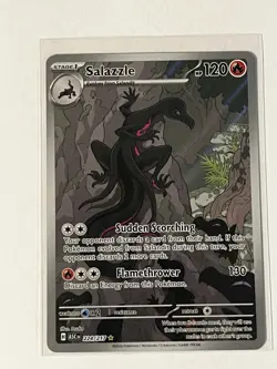 Salazzle 224/217 IR Ascended Heroes Evolution English Pokemon TCG - Image 1