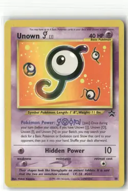 Pokemon Unown [J] Promo WoTC Promo 38/53 - Image 1