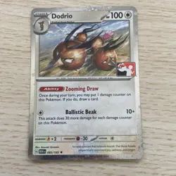 Pokemon TCG - Dodrio 085/165 Cosmo Holo Stamped - Prize Pack Series 5 - Image 1