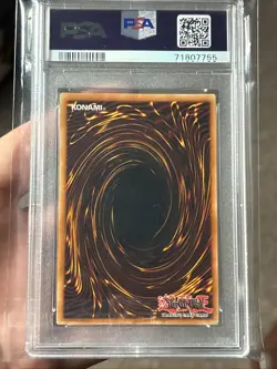 Yu-Gi-Oh Yata-Garasu LOD-000 1st Edition Secret Rare PSA 7 - Image 2