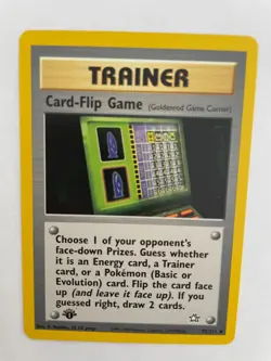 Card-Flip Game 92/111 Neo Genesis 1st Edition 1999 Pokemon NM - Image 1