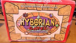 HYBORIAN GATES CARD GAME NEW BOX! 36 LIMITED EDITION BOOSTER PACKS! Boris - Image 1