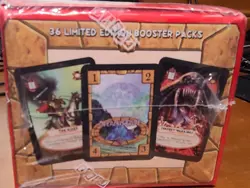 HYBORIAN GATES CARD GAME NEW BOX! 36 LIMITED EDITION BOOSTER PACKS! Boris - Image 3