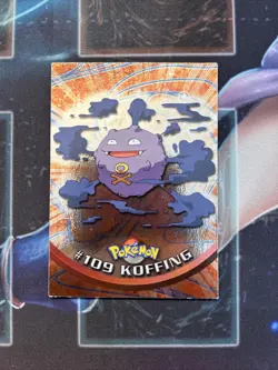 Pokemon Card Koffing Topps #109 - Image 1