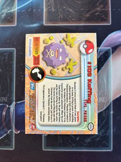 Pokemon Card Koffing Topps #109 - Image 2