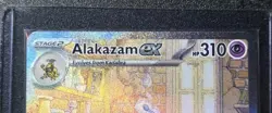 Pokemon TCG Alakazam EX 151 Holo Card Scarlet & Violet 201/165 - Image 5