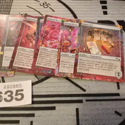 Magic The Gathering Attractions & Contraption Bundle. Unfinity Mtg Lot (589) - Image 3