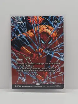 TANGLE mtg NM-M Spider-Man Marvel Universe Mythic Boarderless - Image 1