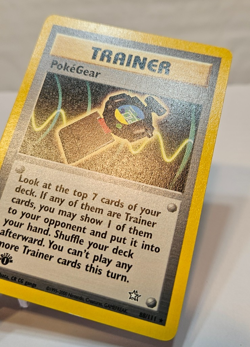Pokegear 88/111 Rare 1st Edition Neo Genesis Pokemon 1237 - Image 3