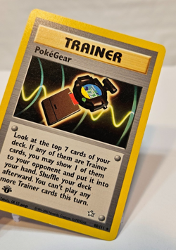 Pokegear 88/111 Rare 1st Edition Neo Genesis Pokemon 1237 - Image 4
