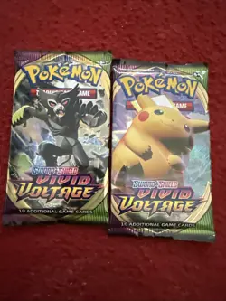 Pokemon TCG Vivid Voltage Booster Pack X2 - Image 1