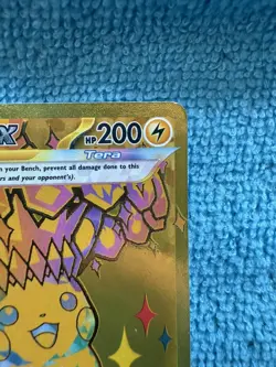 Pokemon TCG English Prismatic Evolutions Pikachu ex Hyper Rare Gold 179/131 NM - Image 5