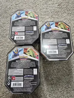 pokemon tyranitar v strikers tin x2sealed Pokemon - Image 2