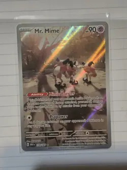 Mr. Mime Illustration Rare Pokemon S&V 151, 179/165 Near Mint Condition x2 - Image 1