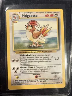🦅Pidgeotto 022/102 Base Set Regular - Pokemon Tcg Lp Single Card - Image 1