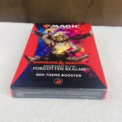 NEW! Magic the Gathering Dungeons & Dragons Forgotten Realms Red Booster Pack - Image 3
