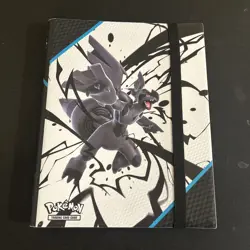 Pokemon TCG Card BLACK BOLT Binder - BINDER ONLY - Empty Holds 360 Cards - Used - Image 1