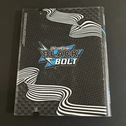 Pokemon TCG Card BLACK BOLT Binder - BINDER ONLY - Empty Holds 360 Cards - Used - Image 4