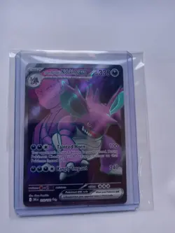 Team Rocket's Nidoking ex 216/182 Sv10 Destined Rivals NM Pokemon Card - Image 1