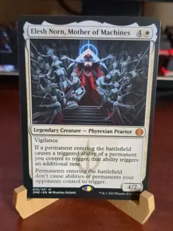 MTG: Elesh Norn, Mother of the Machines MYTHIC, Phyrexia: All Will Be One Card!! - Image 1