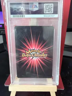 One Piece Miracle Battle Super Omega Rare Hody Jones 45 PSA 9 Vintage Card - Image 2