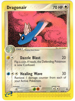 Dragonair 14/97 EX Dragon Regular Rare Pokemon Card - Image 1