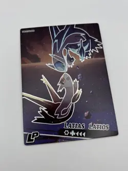 Pokemon Eif Origin 4.0 Latias Latios LP Card - Image 1