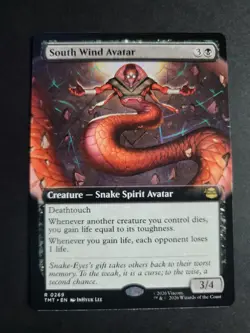 South Wind Avatar (Extended Art) Rare MTG Ninja Turtles - Image 1
