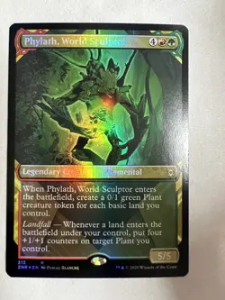 Phylath, World Sculptor (Showcase) FOIL Zendikar Rising NM CARD - Image 1