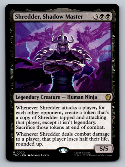 Shredder, Shadow Master R 0020 Teenage Mutant Ninja Turtles Regular - Image 1